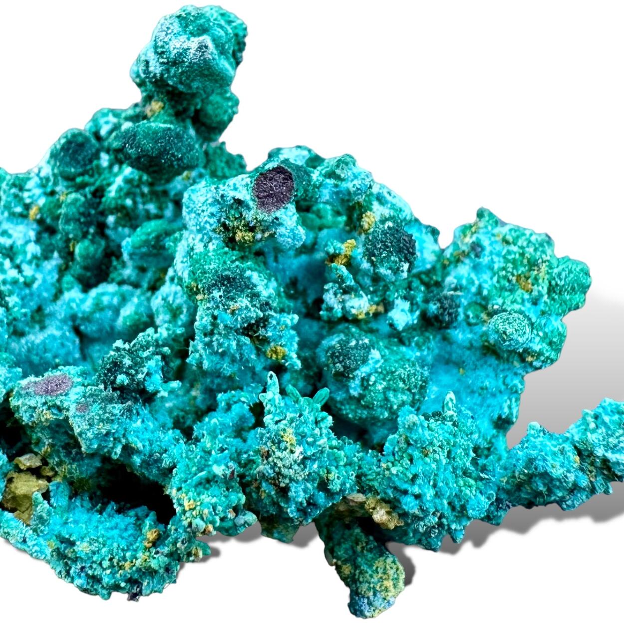 Native Copper With Atacamite & Ktenasite