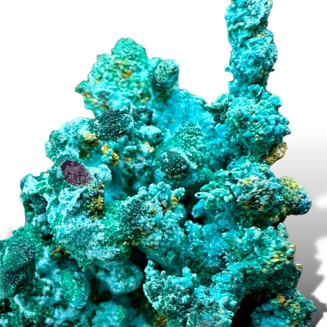 Native Copper With Atacamite & Ktenasite