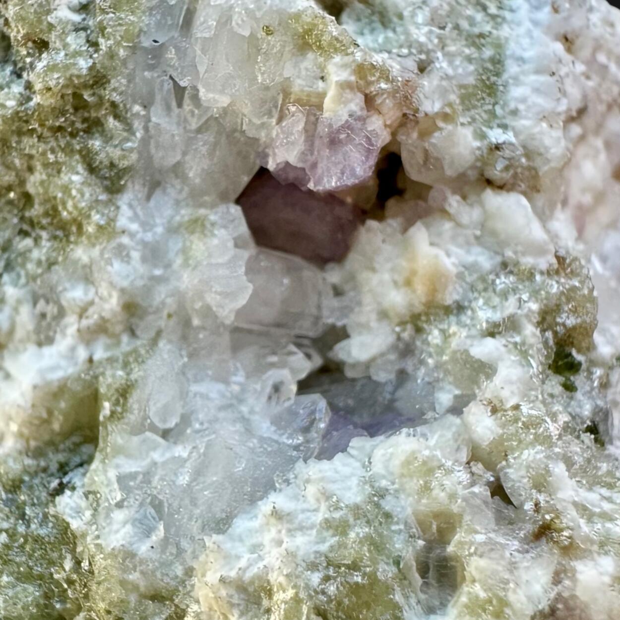 Cookeite With Apatite Tourmaline & Albite