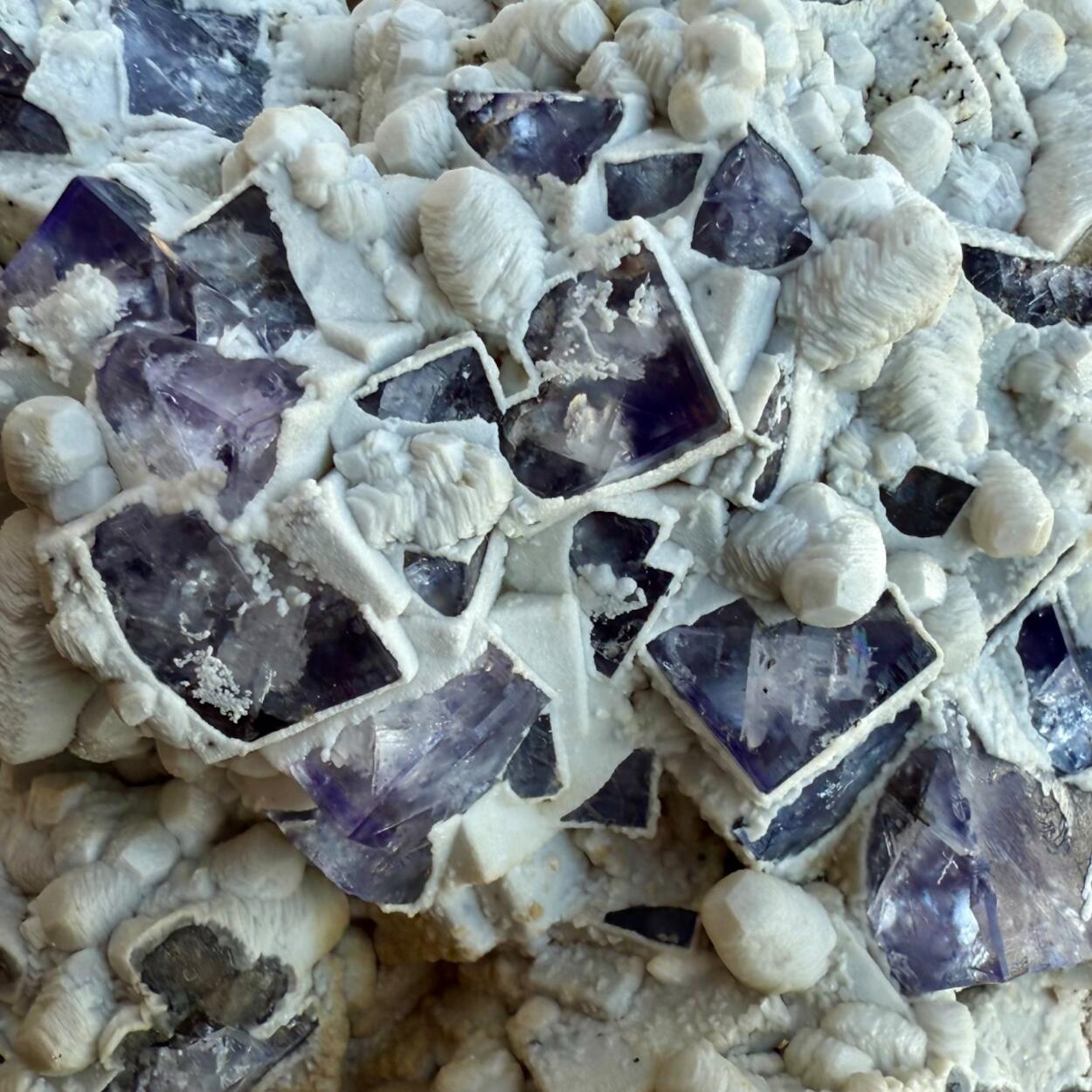 Fluorite Calcite & Aragonite