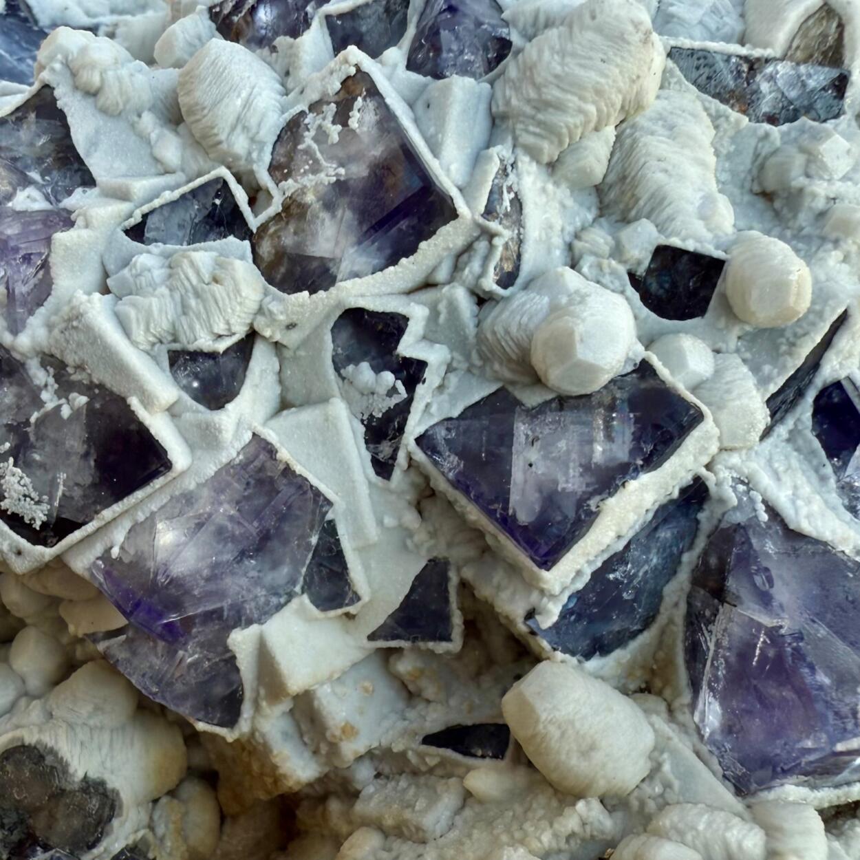 Fluorite Calcite & Aragonite