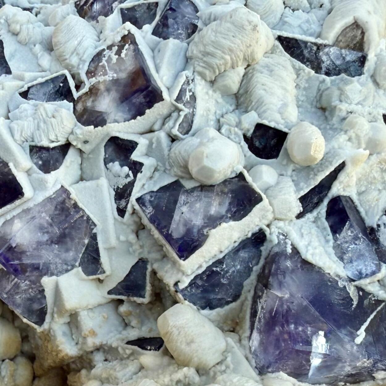 Fluorite Calcite & Aragonite