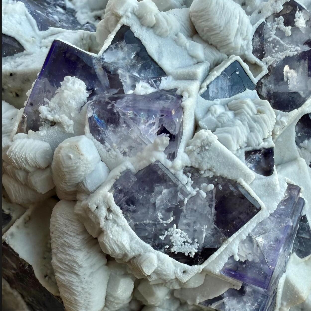 Fluorite Calcite & Aragonite