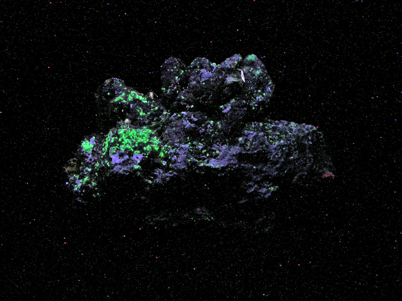 Siderite Quartz Ferroceladonite & Gaidonnayite