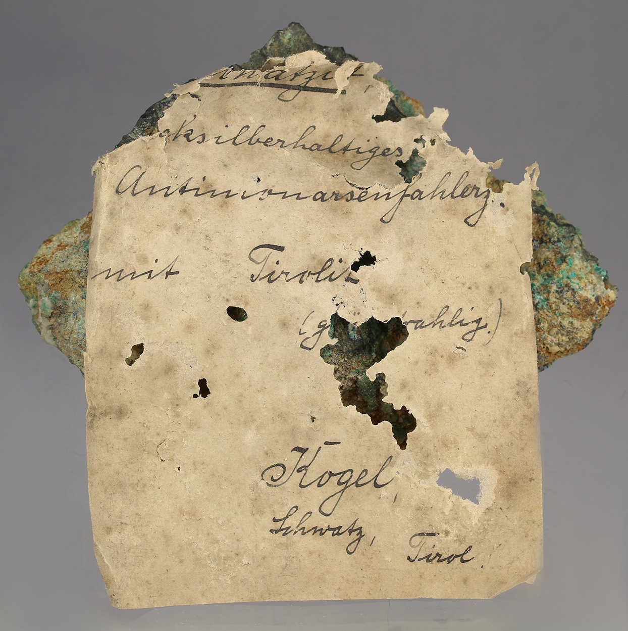 Mercurian Tetrahedrite & Tyrolite
