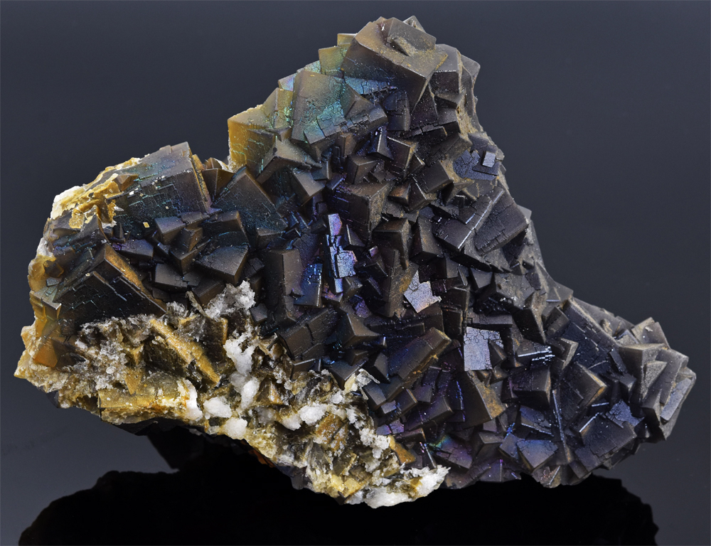 Fluorite With Calcite