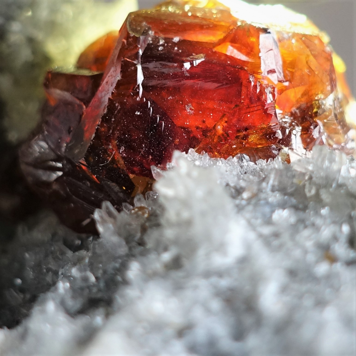 Sphalerite & Quartz