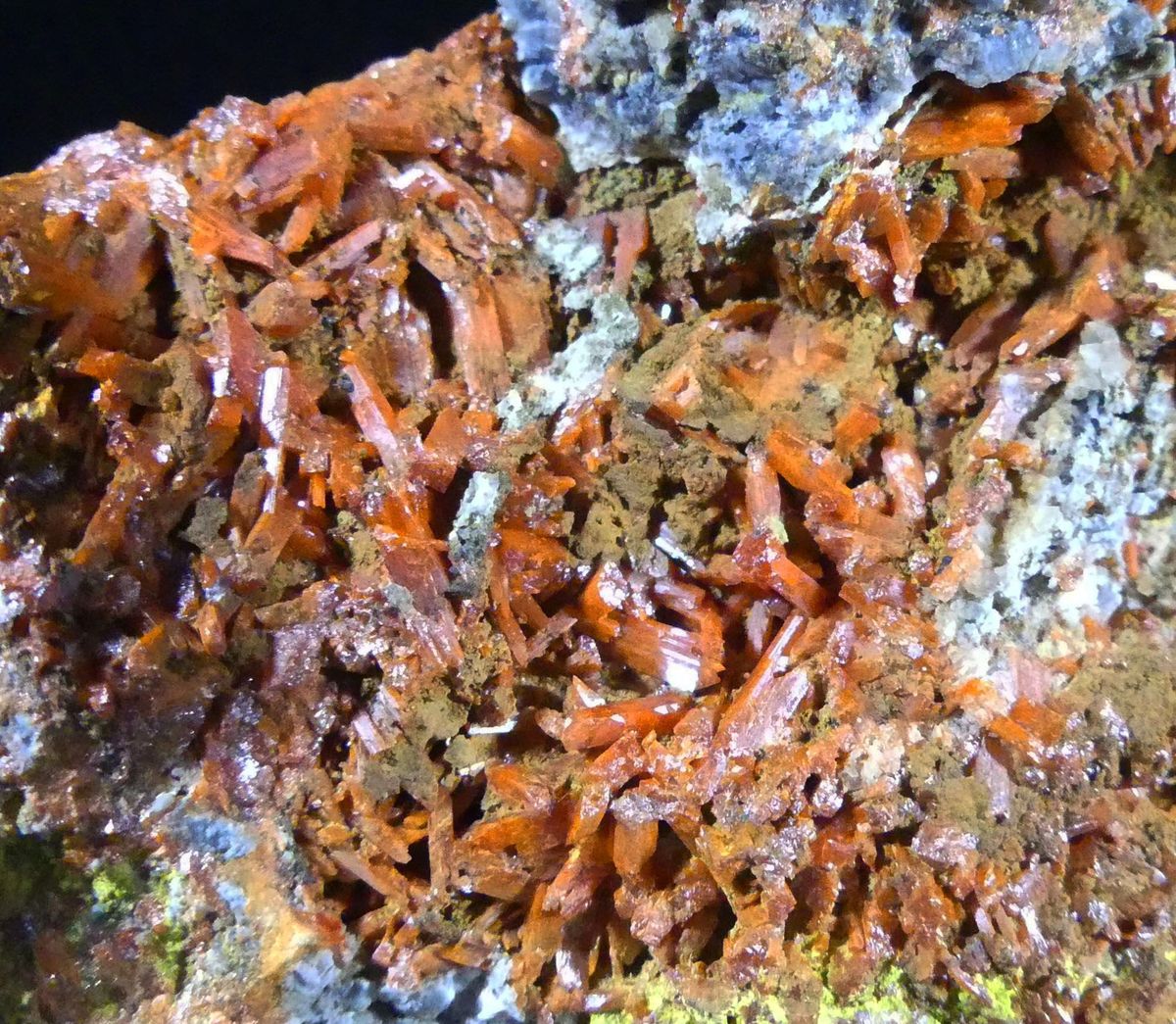 Crocoite & Bindheimite