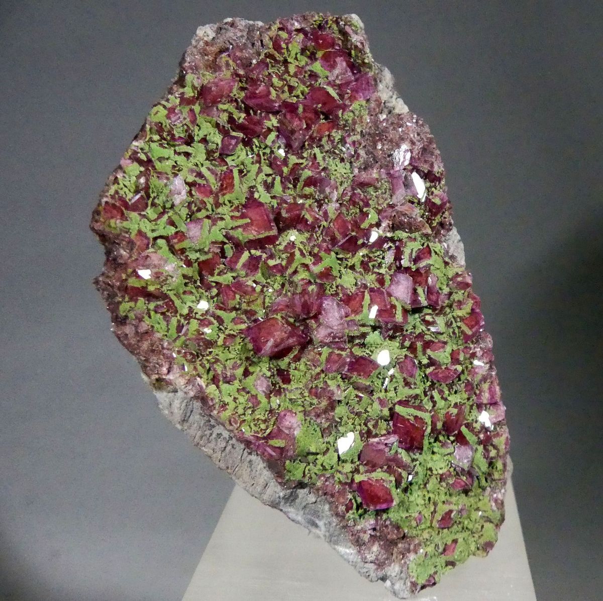Kolwezite On Cobaltoan Dolomite