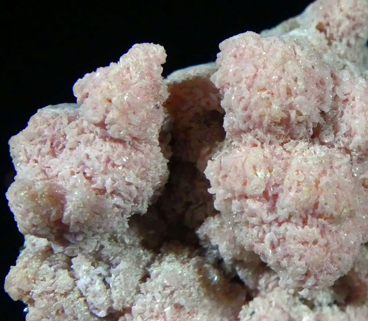 Rhodochrosite & Quartz