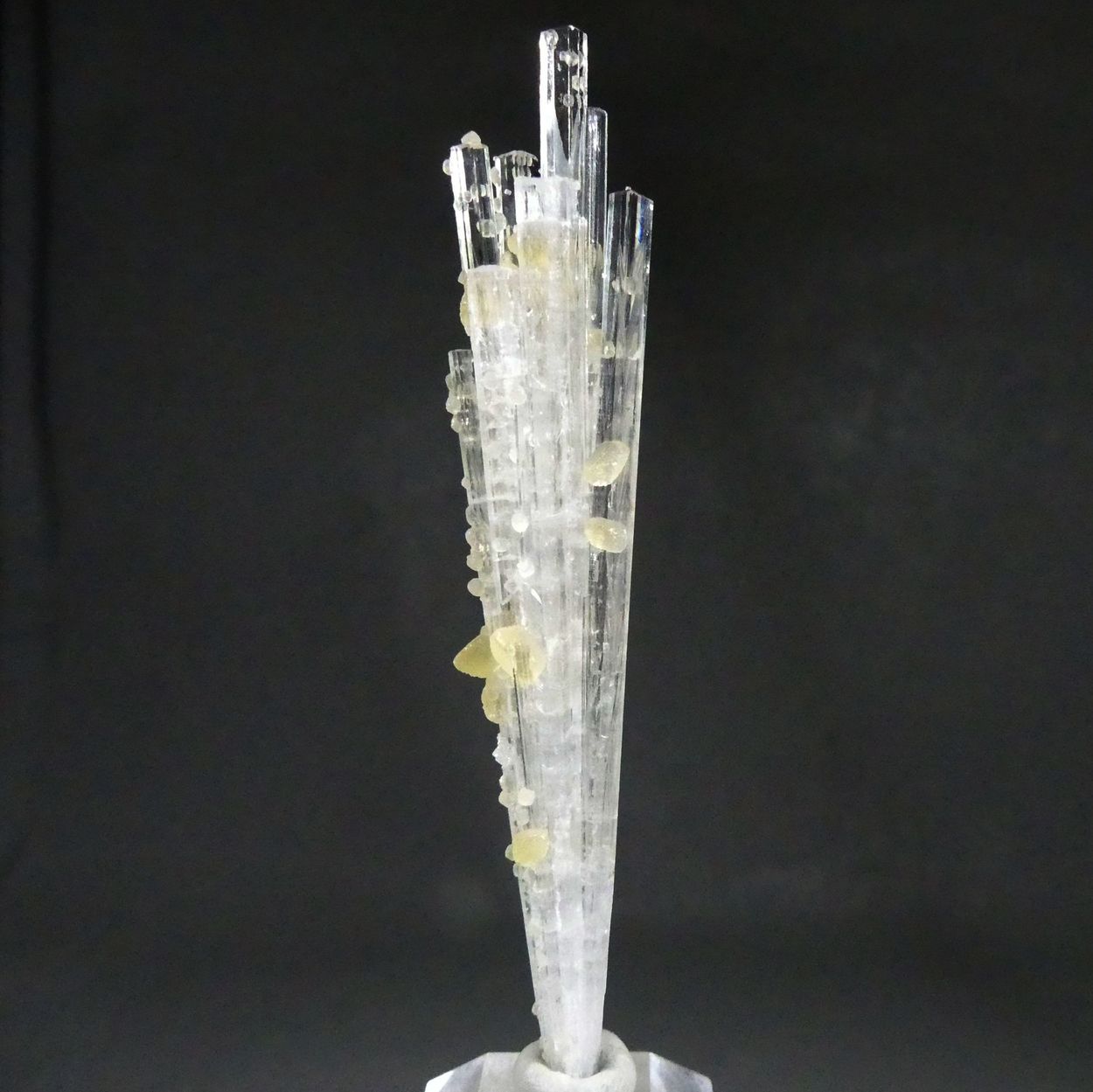 Calcite On Scolecite