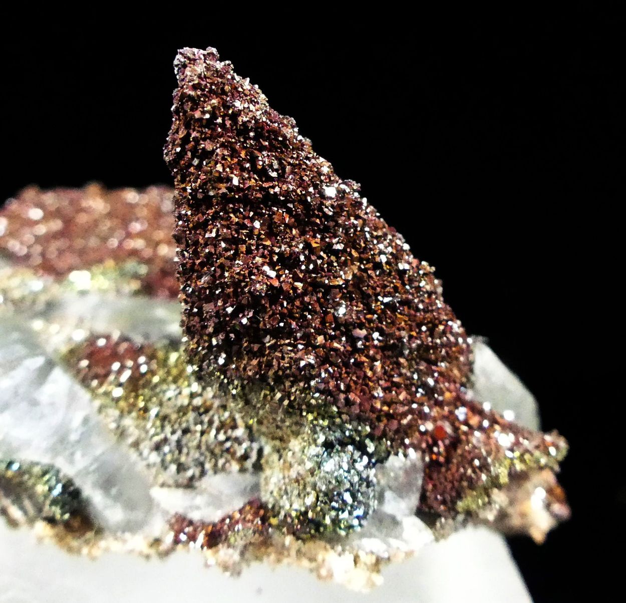 Marcasite On Calcite