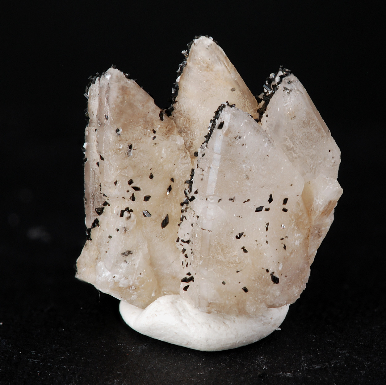 Babingtonite On Calcite