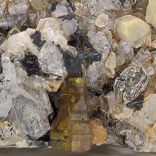Parisite With Actinolite