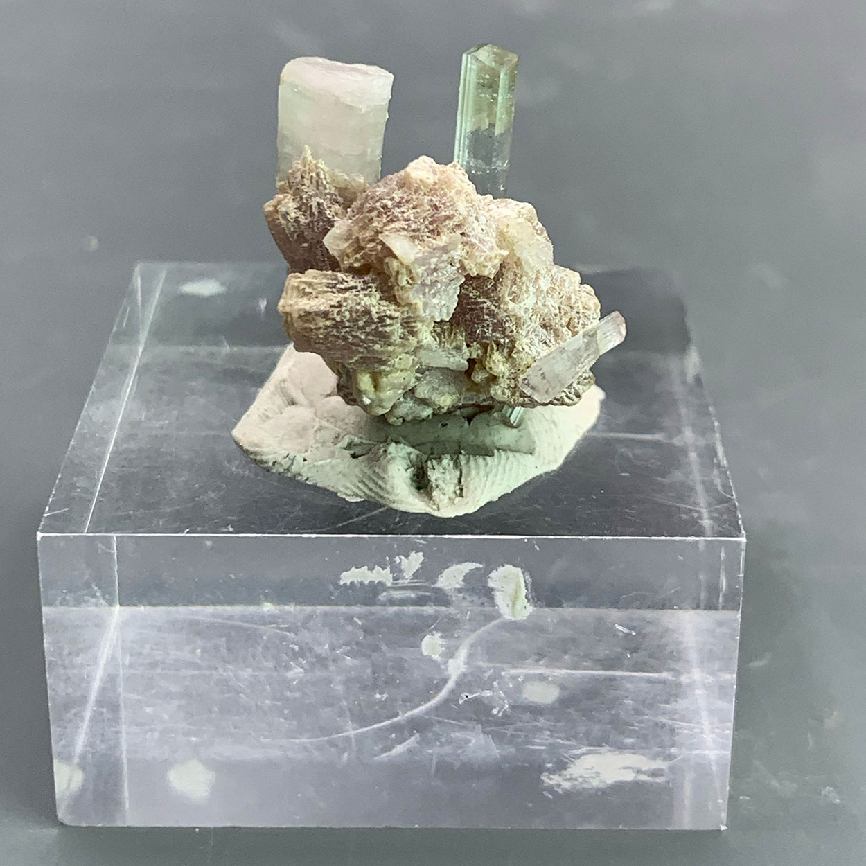 Lepidolite With Tourmaline