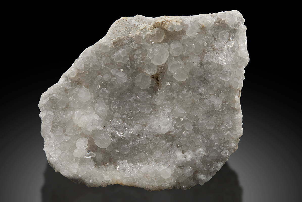 Quartz With Calcite On Marble