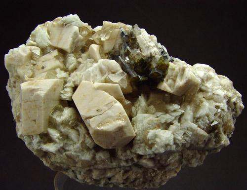 Elbaite & Feldspar
