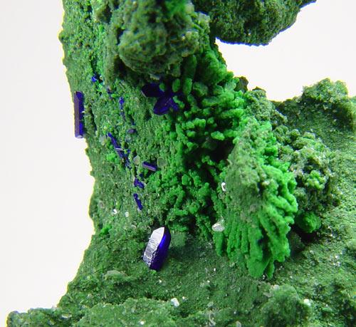Bayldonite & Azurite