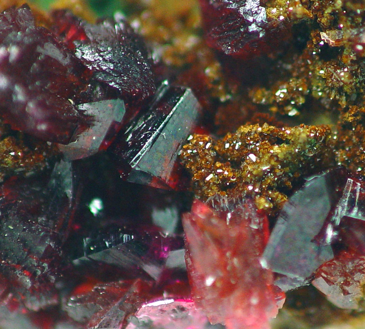Cobaltaustinite Roselite & Cobaltlotharmeyerite