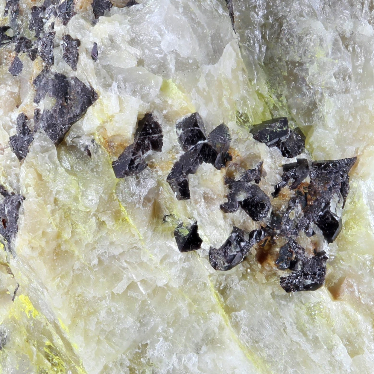 Zircon With Uranophane