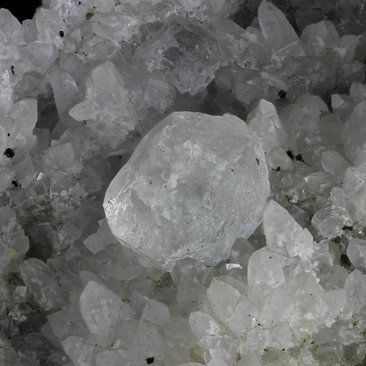 Fluorite With Quartz