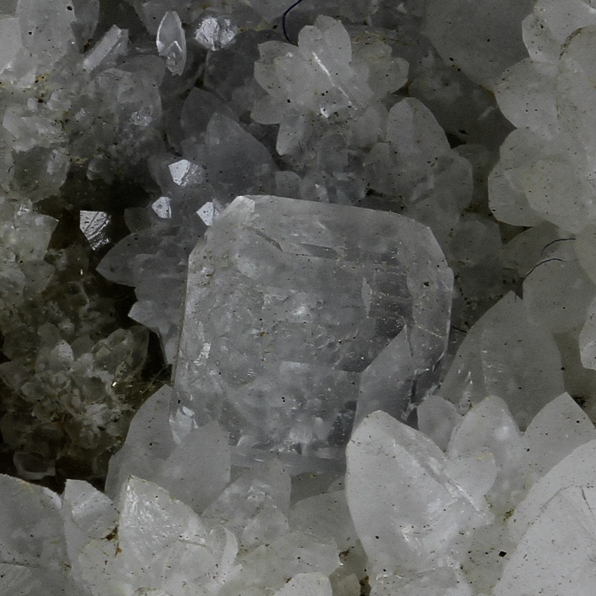 Fluorite With Quartz