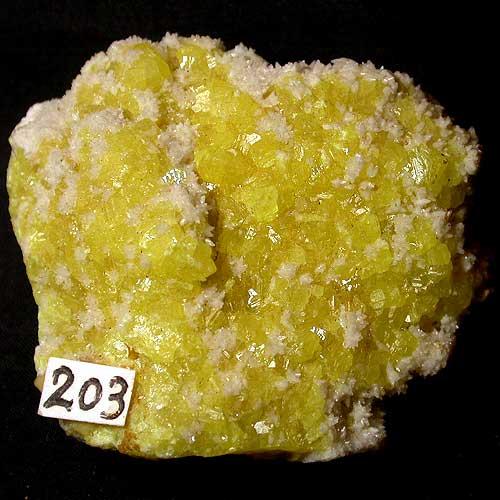 Sulphur & Aragonite