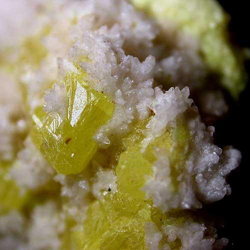 Sulphur & Aragonite