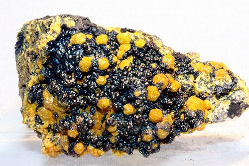 Campylite On Psilomelane