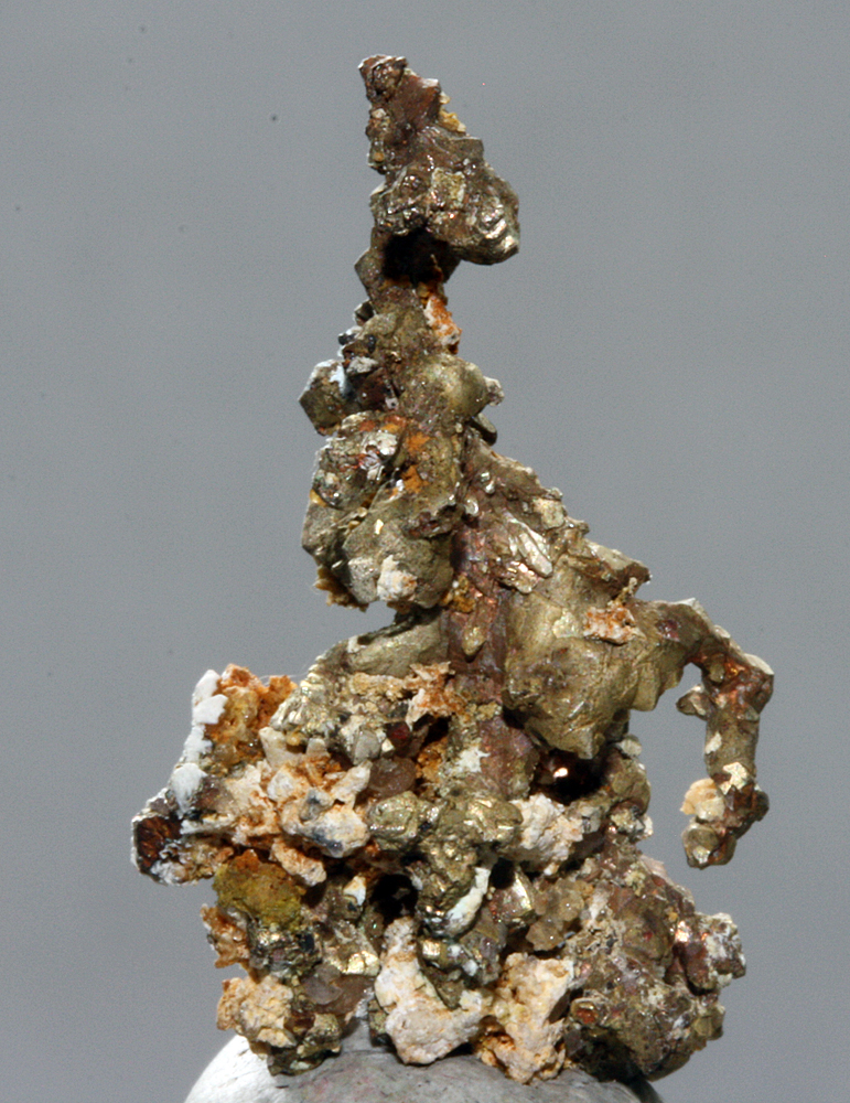 Native Silver On Native Copper