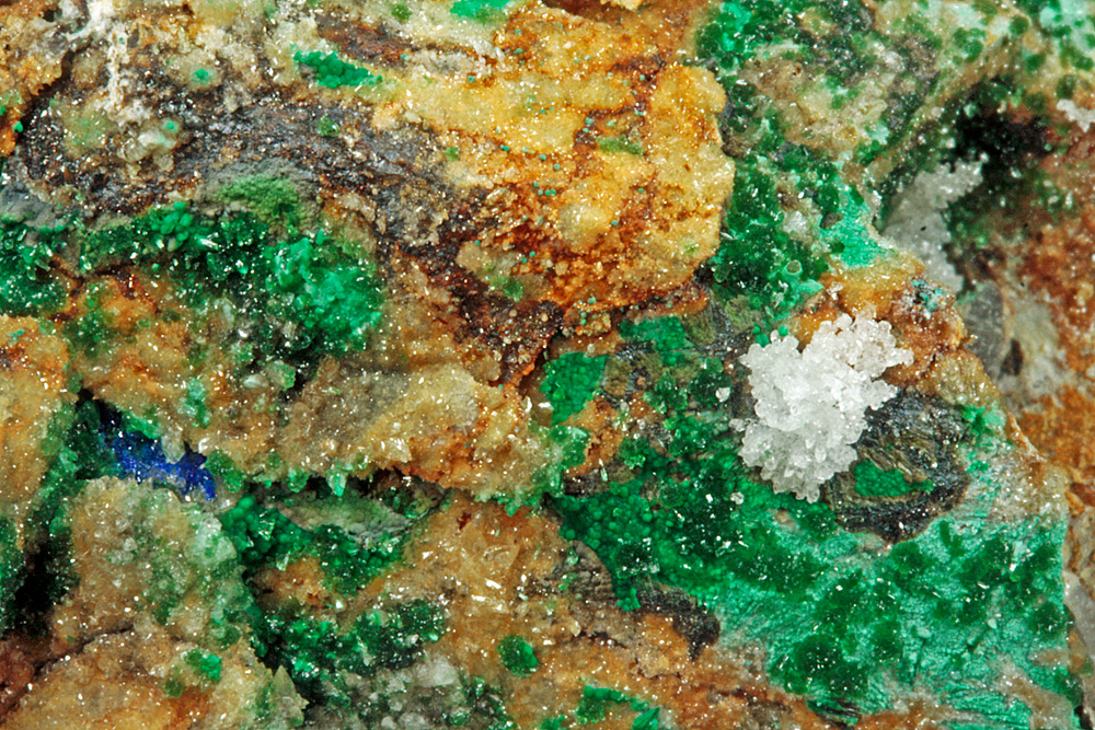 Zincolivenite Malachite & Duftite
