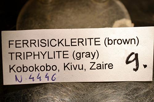 Ferrisicklerite & Triphylite