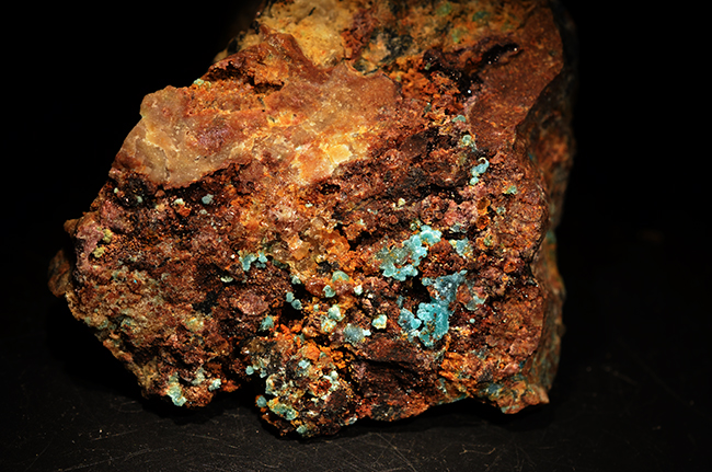 Rruffite Jarosite & Mansfieldite