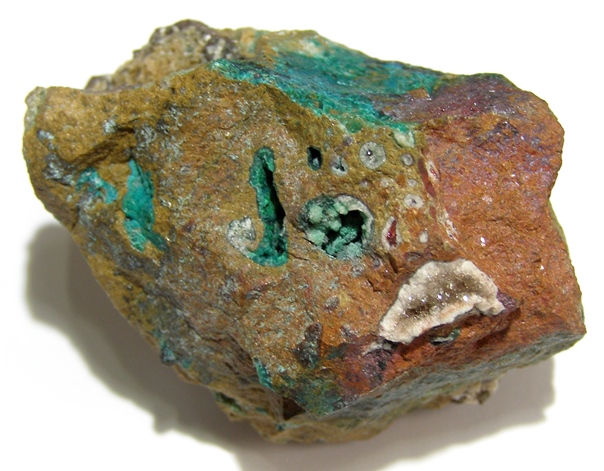 Chalcotrichite Cuprite Chrysocolla & Amethyst