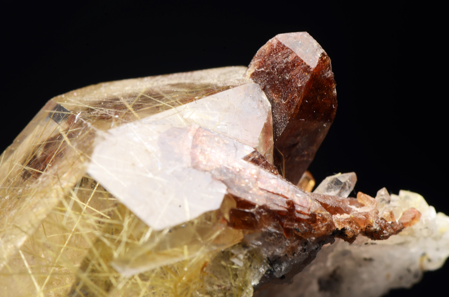 Xenotime Quartz & Rutile