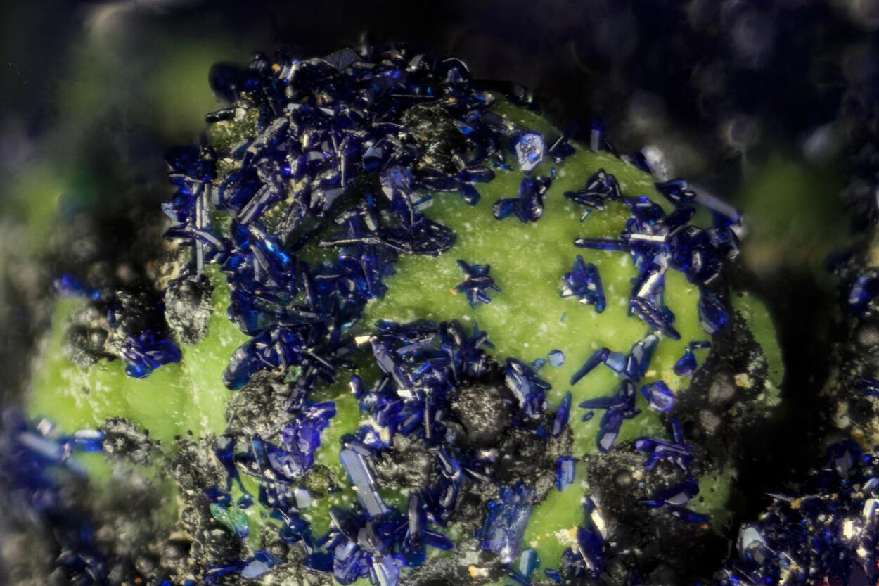 Zincolivenite Azurite