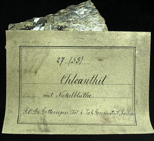 Chloanthite & Annabergite