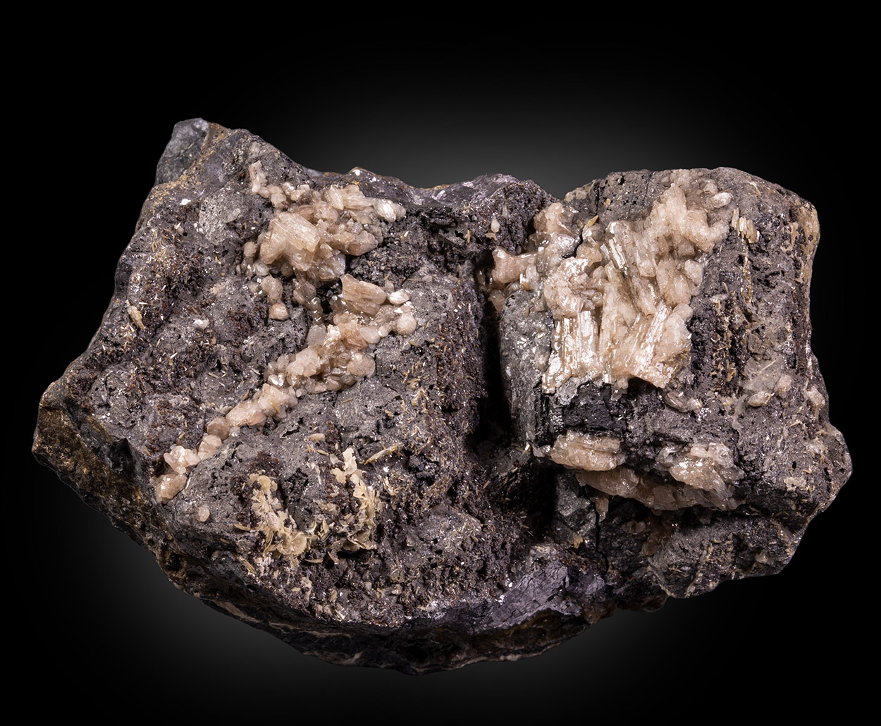 Cerussite Wulfenite Galena & Siderite
