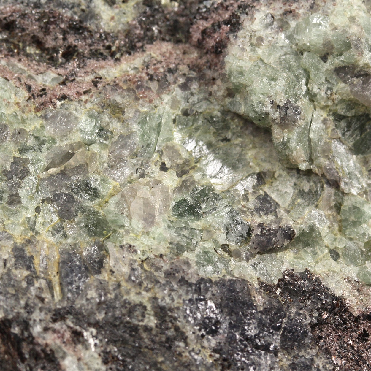 Fluorite With Mica