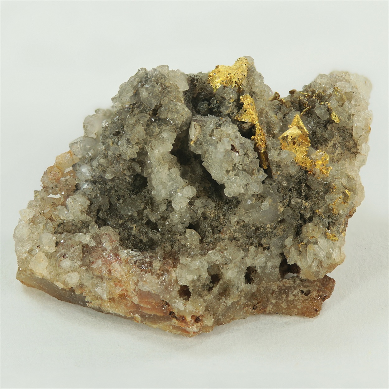 Gold With Rock Crystal