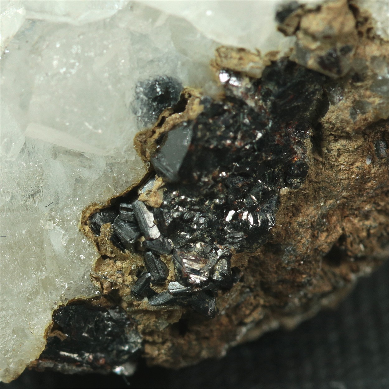 Apophyllite With Sphalerite