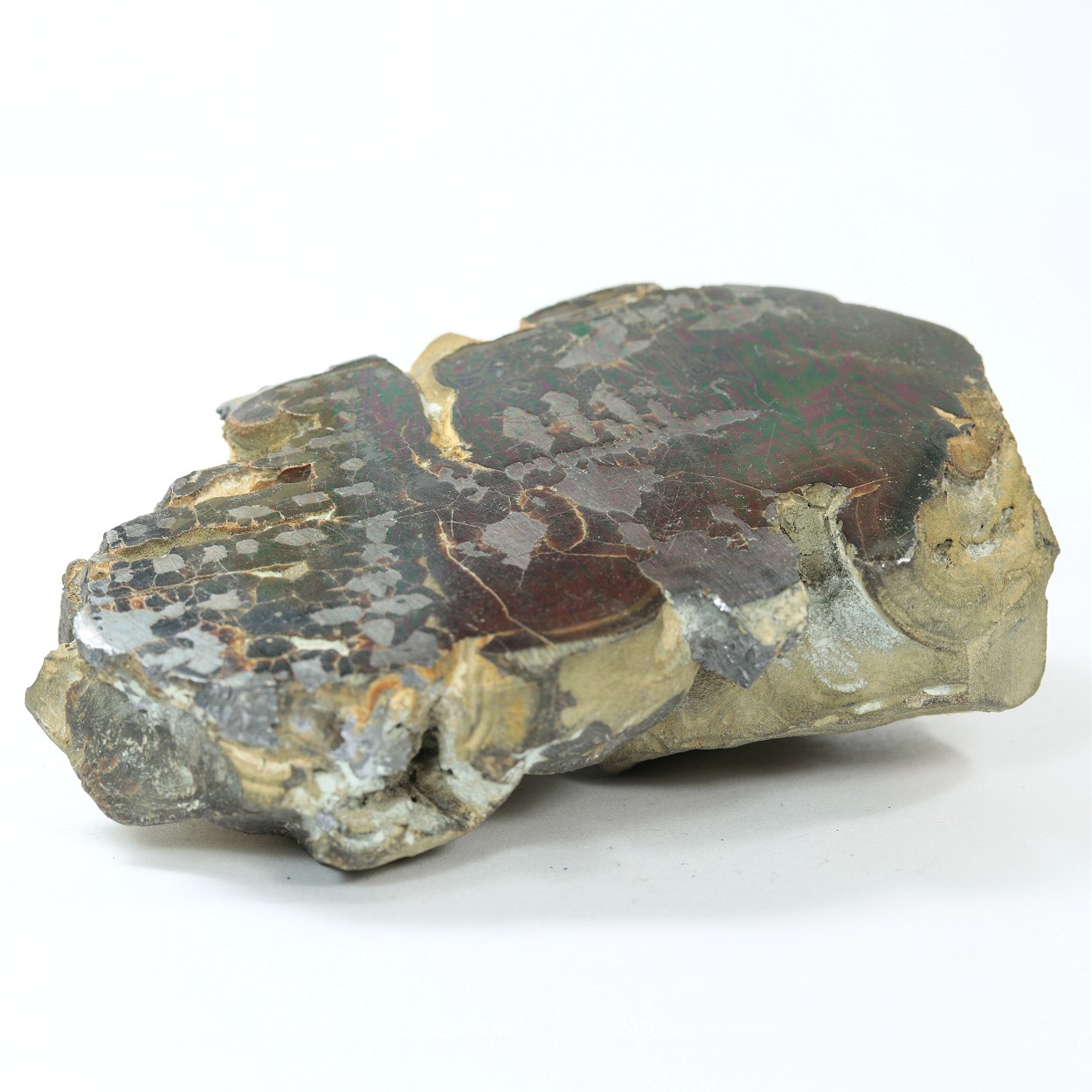 Galena Var Strickblende With Sphalerite & Calamine