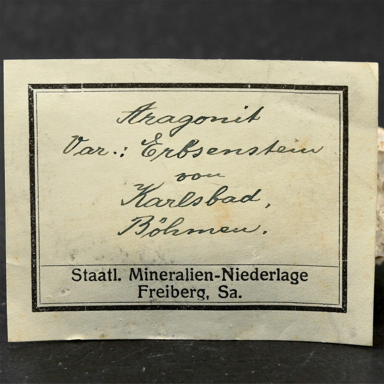 Aragonite Var Erbsenstein