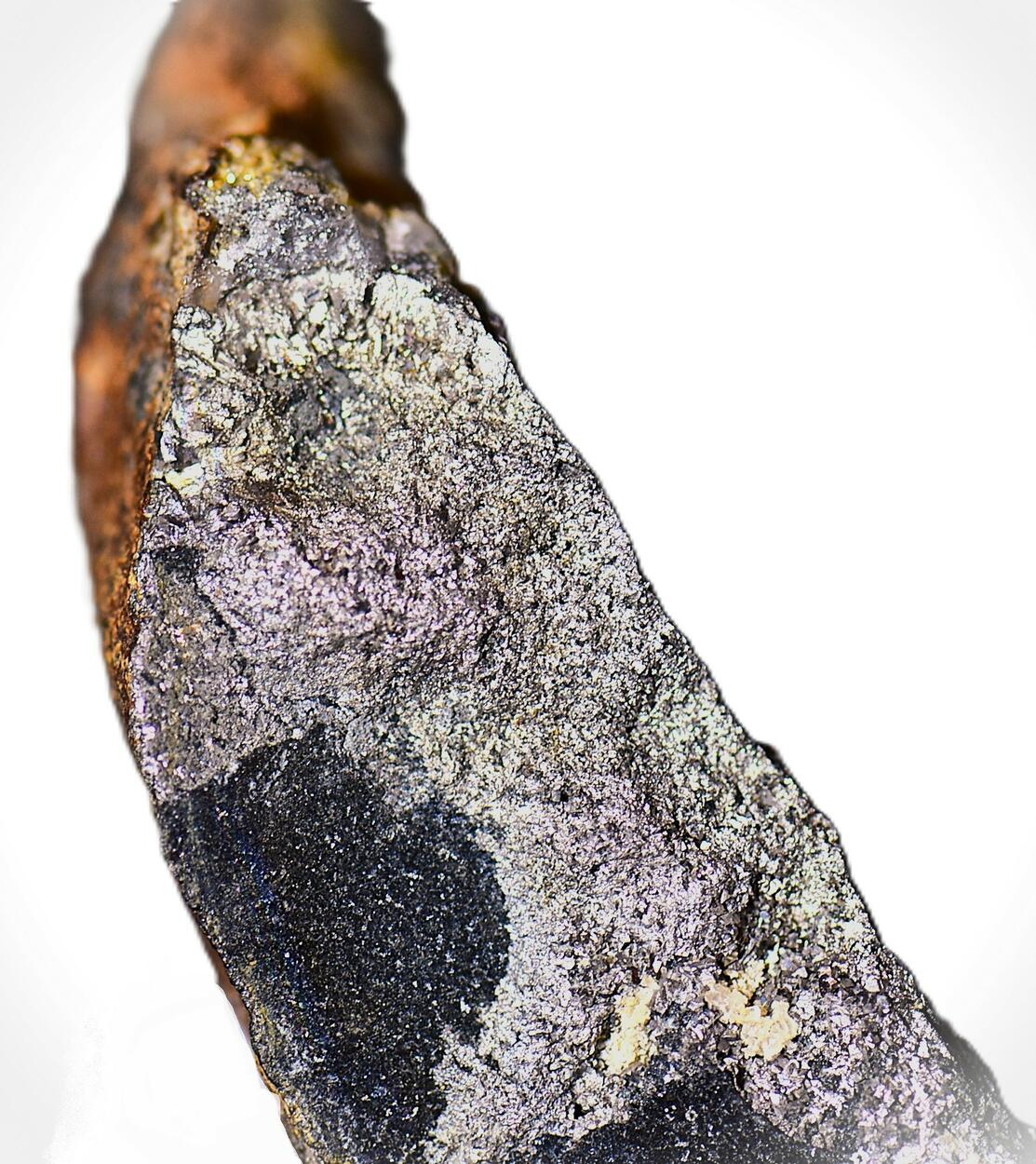 Native Bismuth In Arsenopyrite