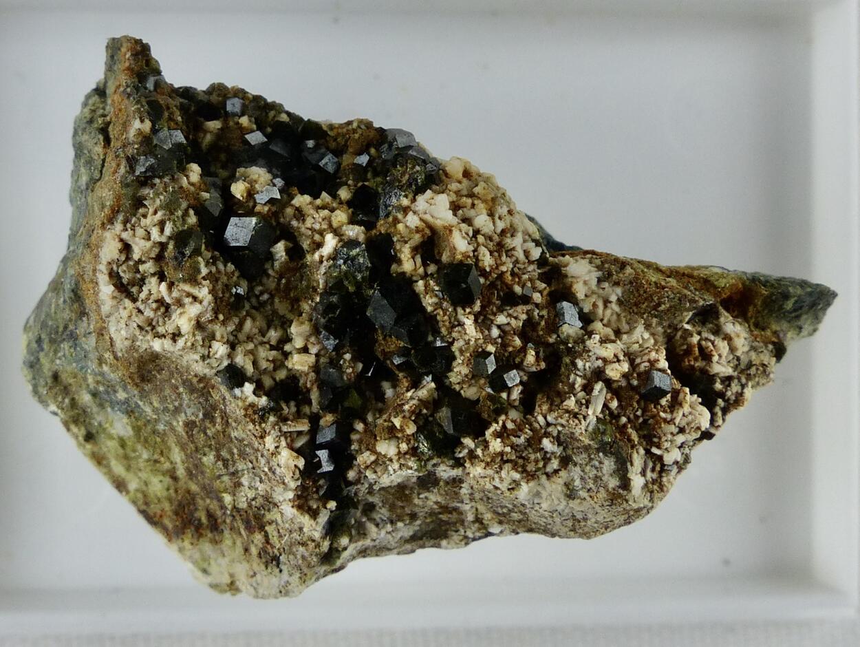 Andradite & Albite