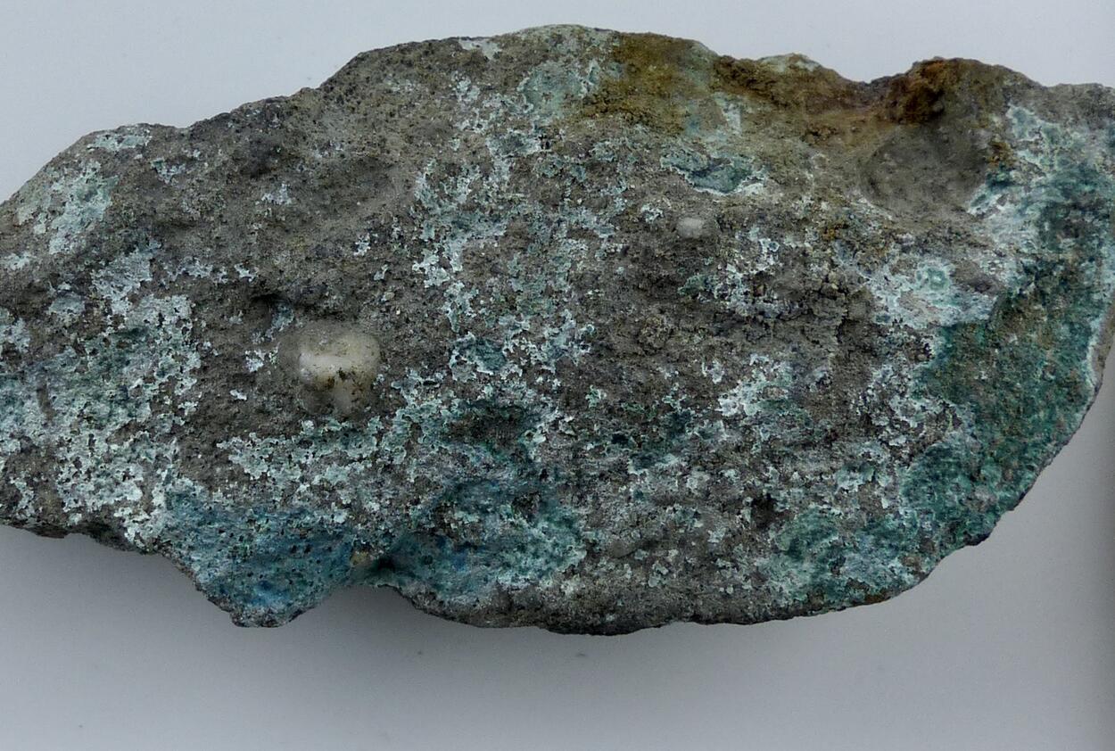 Langite & Brochantite & Malachite