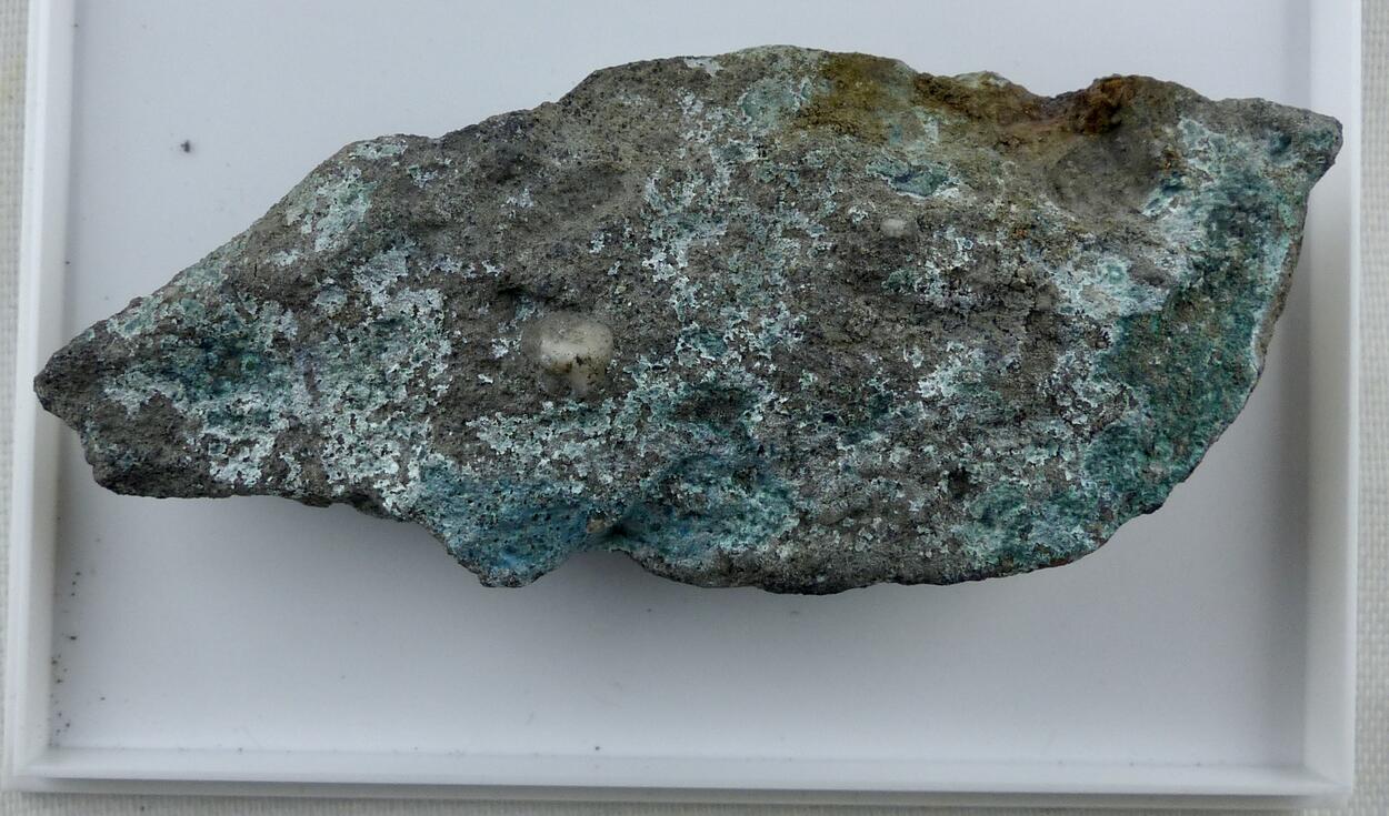 Langite & Brochantite & Malachite