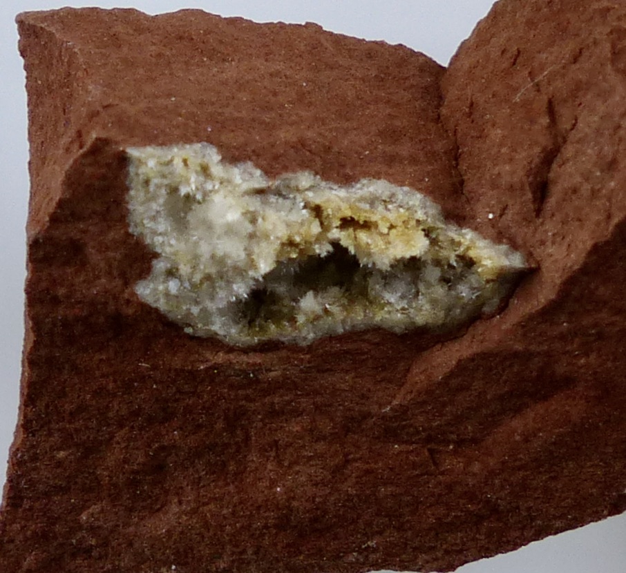 Strontianite On Calcite