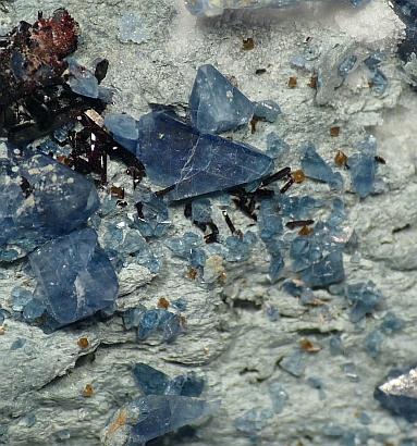 Benitoite & Joaquinite Ce
