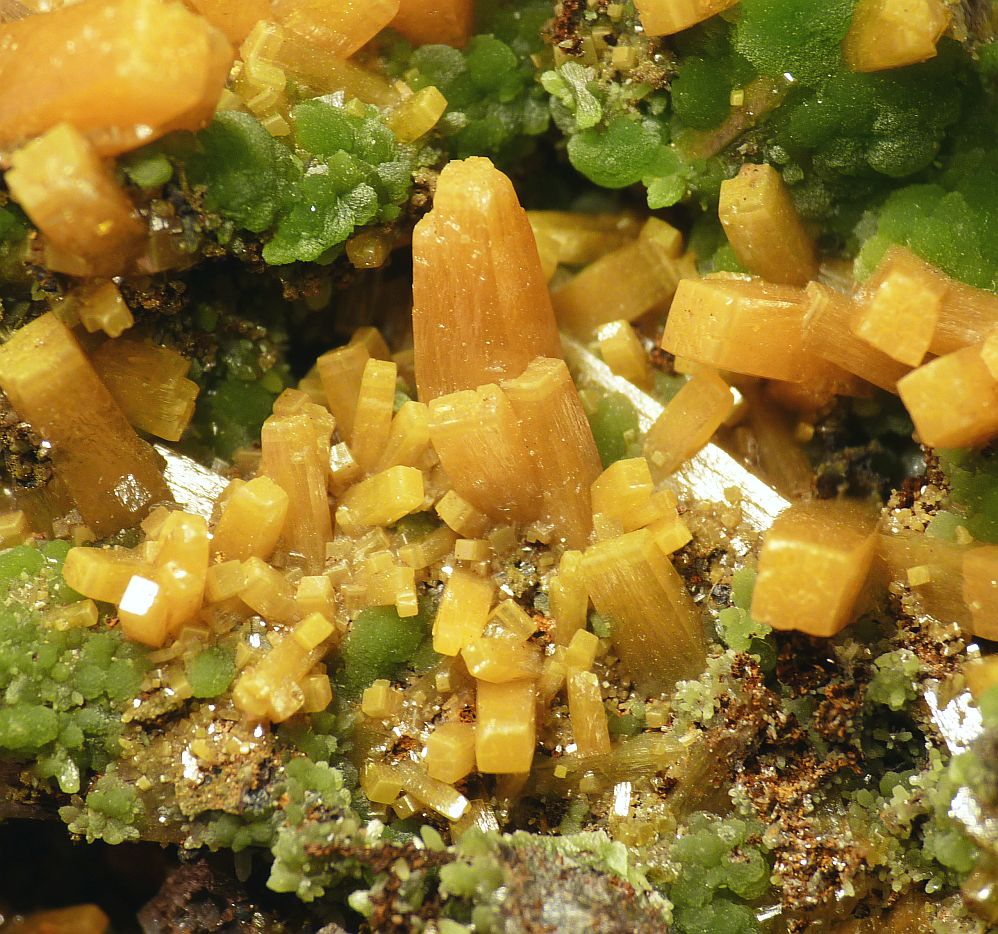 Wulfenite & Mimetite